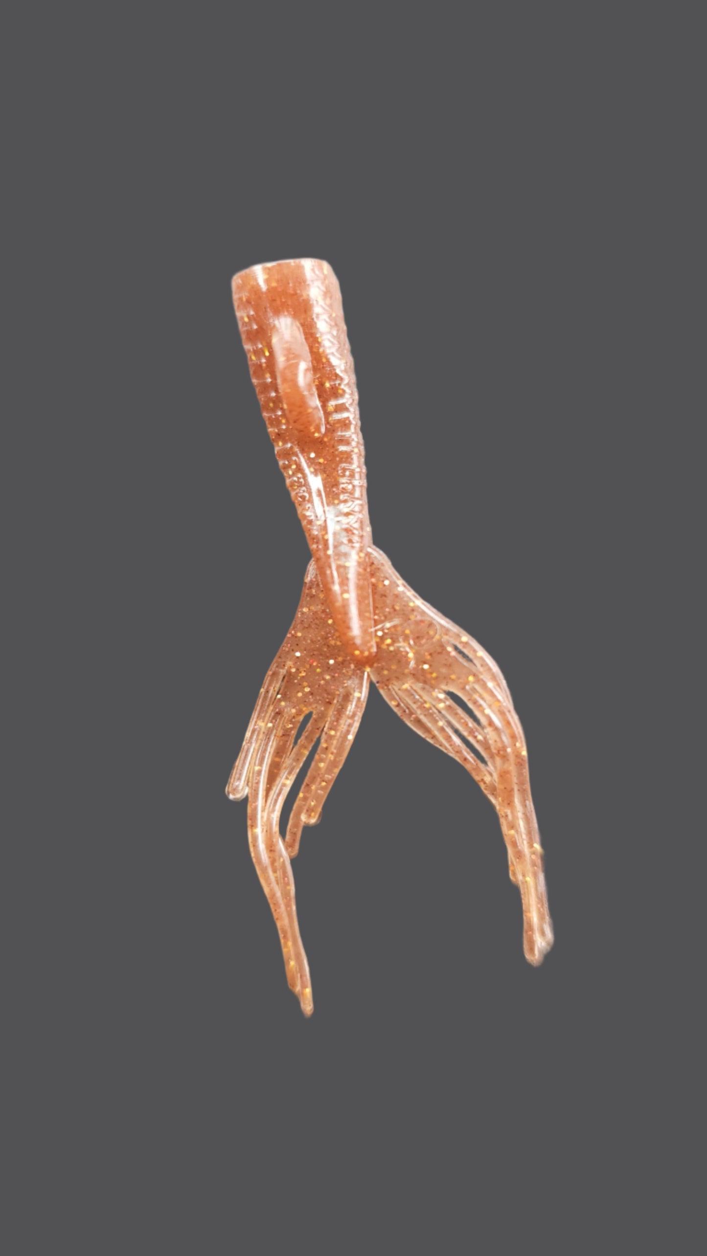 Kumbo Improved Soft Bait 2" Golden Brown Mermaid 12 in a Pack