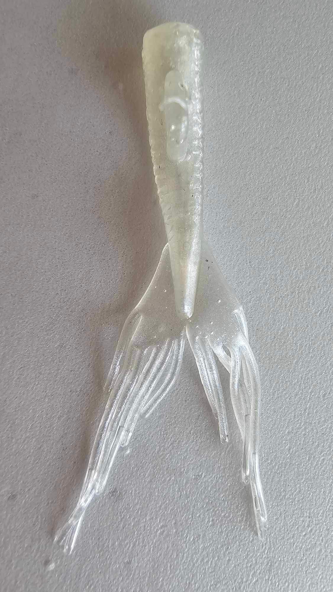 Kumbo Improved Soft Bait 2" Red Mermaid 12 in a Pack