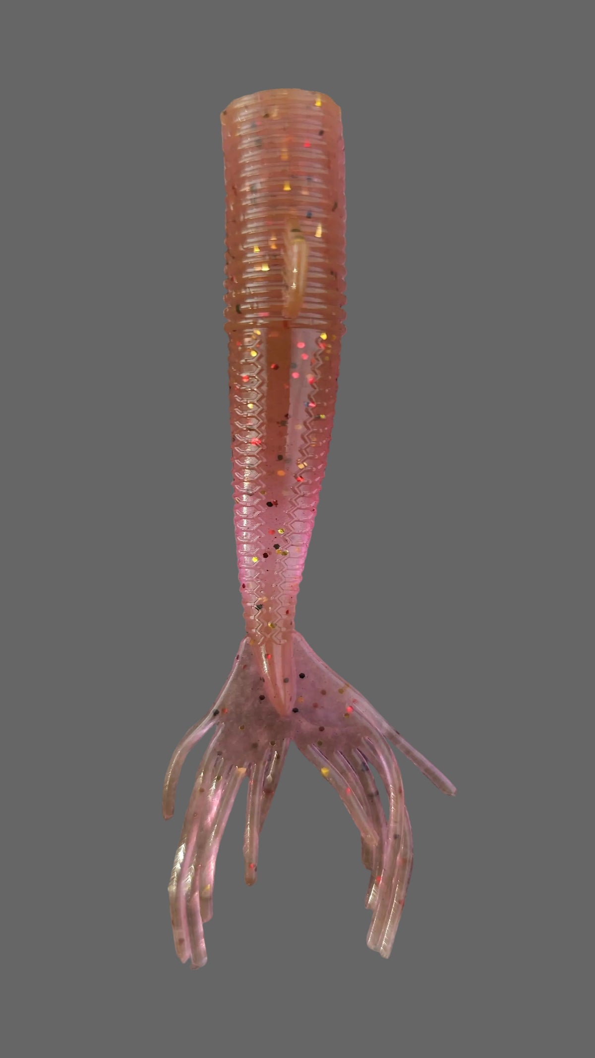 Kumbo 3" Big Mermaid Tail-Soft Plastic Baits (12-Pack)| Pink Candy