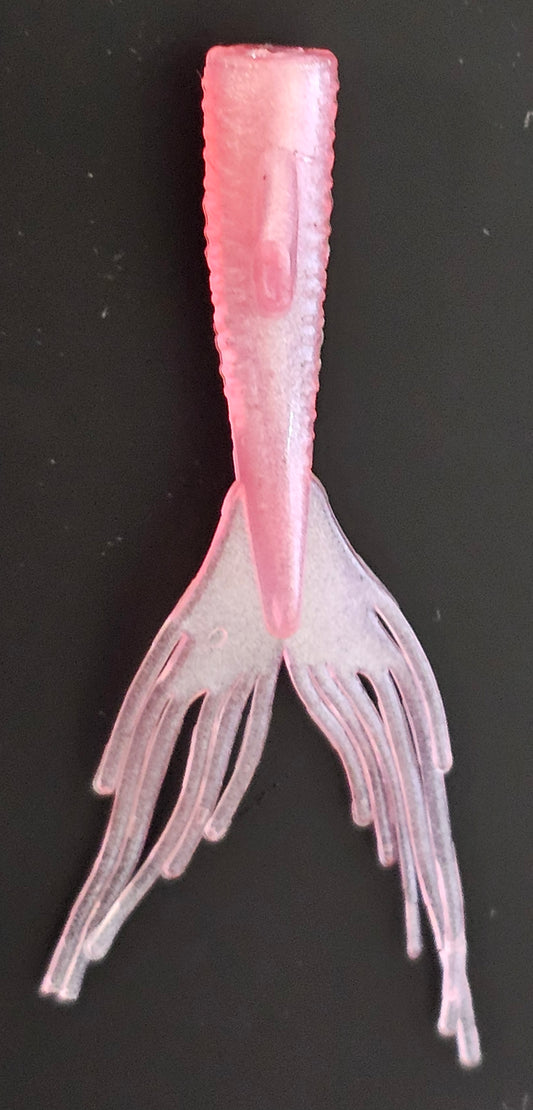 Kumbo Improved Soft Bait 2" Pink Mermaid 12 in a Pack
