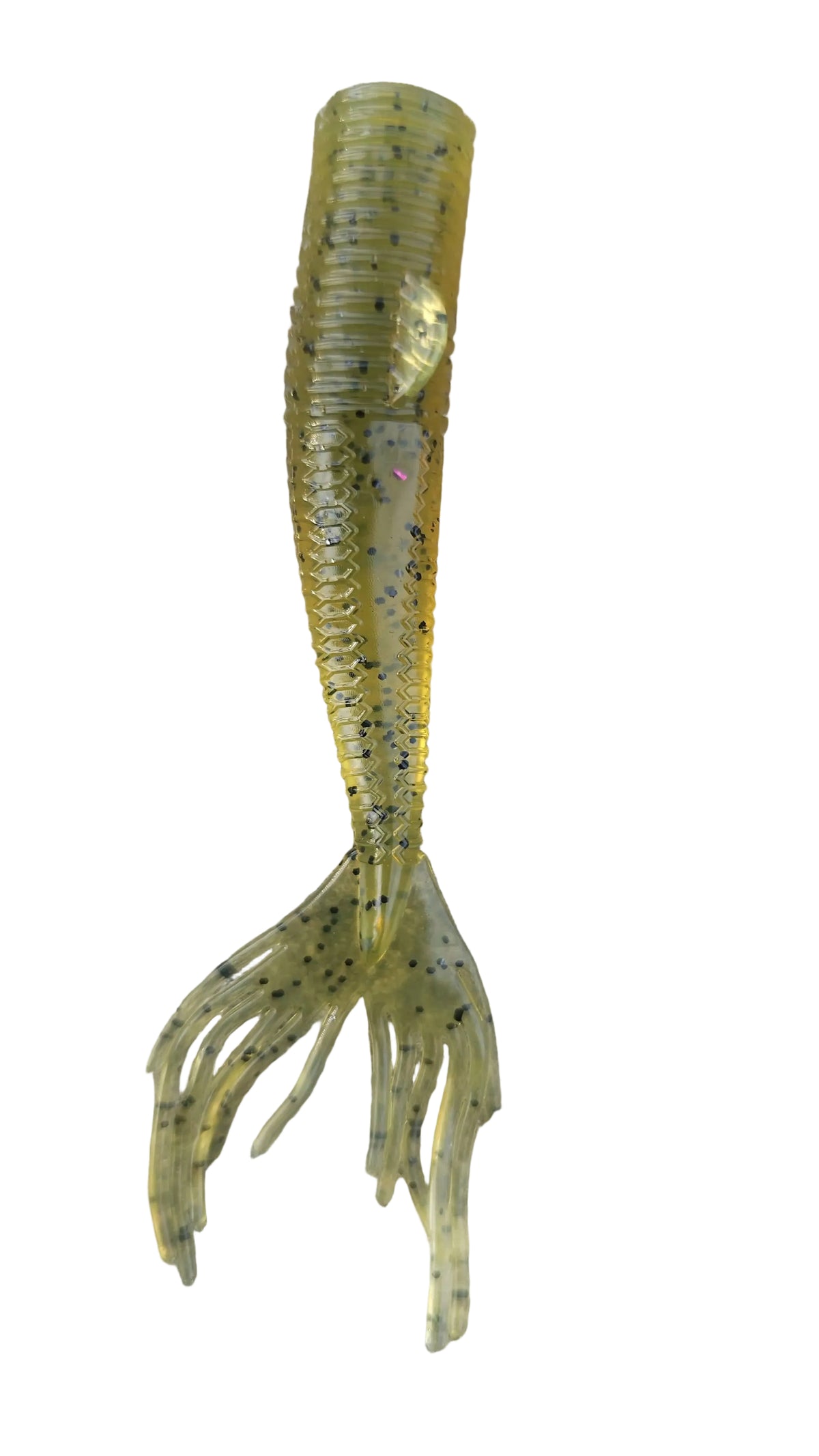 Kumbo 3" Big Mermaid Tail-Soft Plastic Baits (12-Pack)| Watermelon Pepper