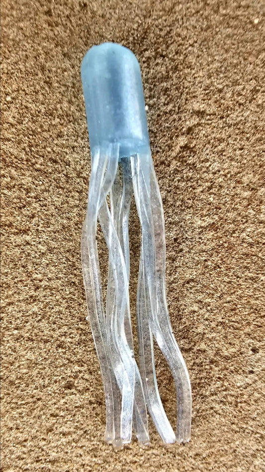 Kumbo Improved Soft Bait 2"Blue  K mini Tube 12 in a Pack